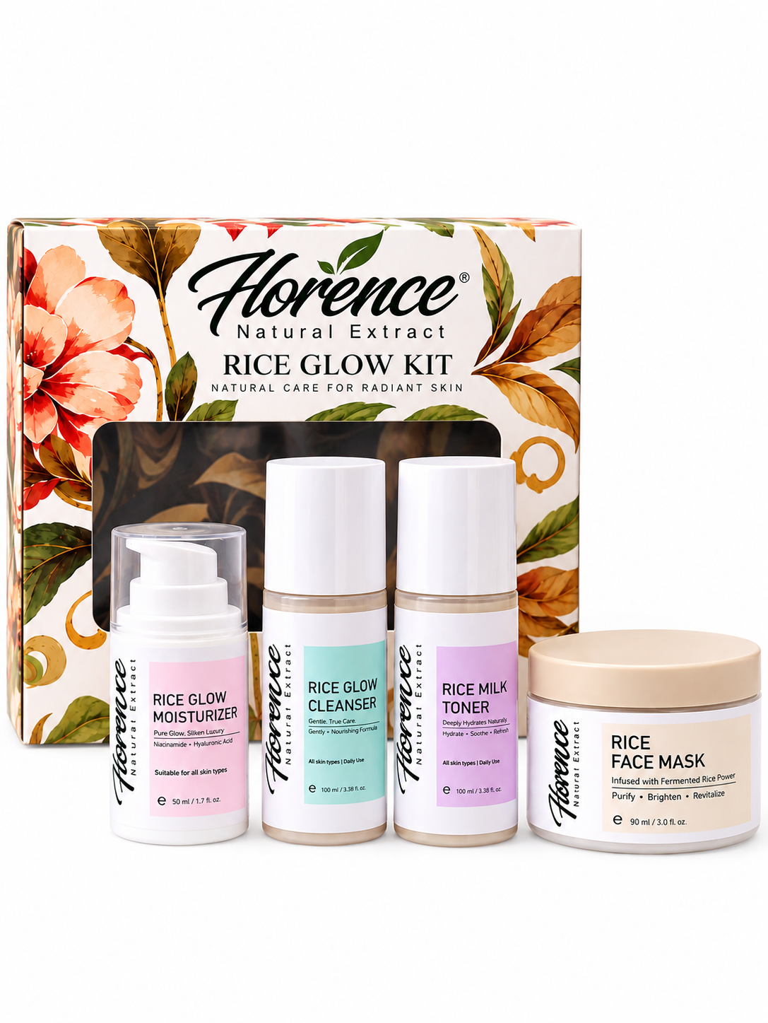 Rice Glow Kit – Complete Skincare Routine