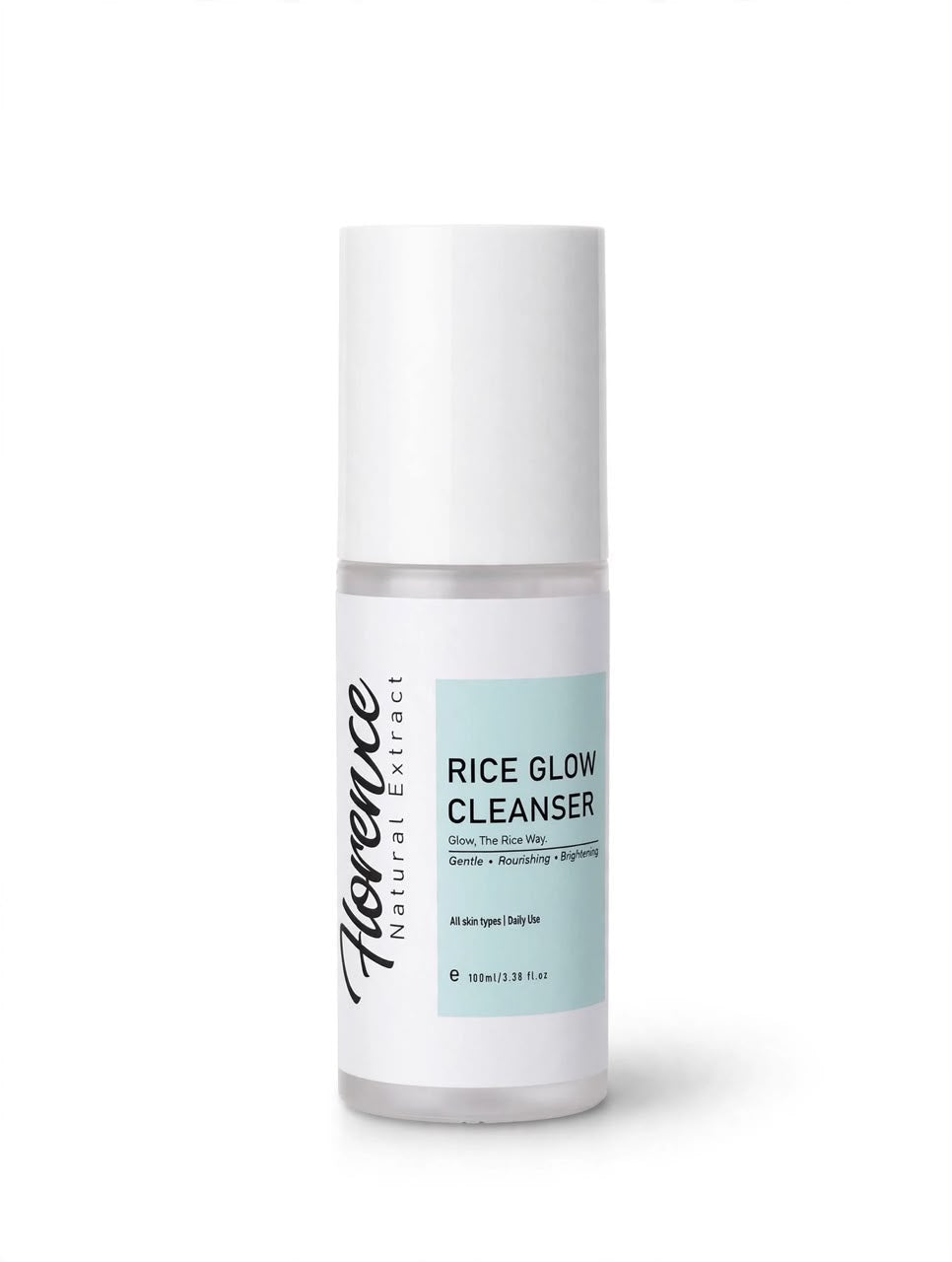 Rice Glow Cleanser | 100ml – Florence Natural Extract