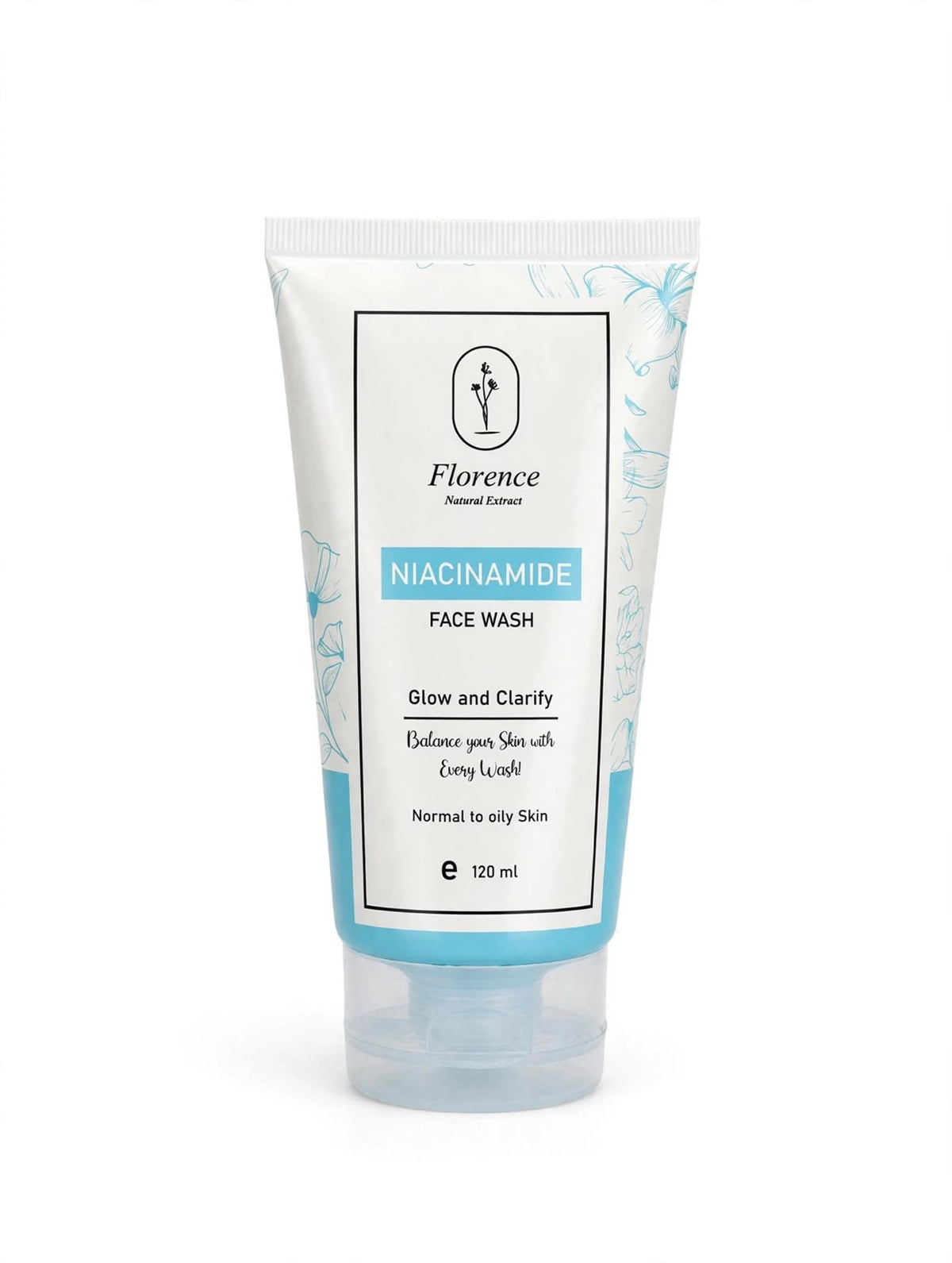 Florence Natural Extract Niacinamide Face Wash | 120ml
