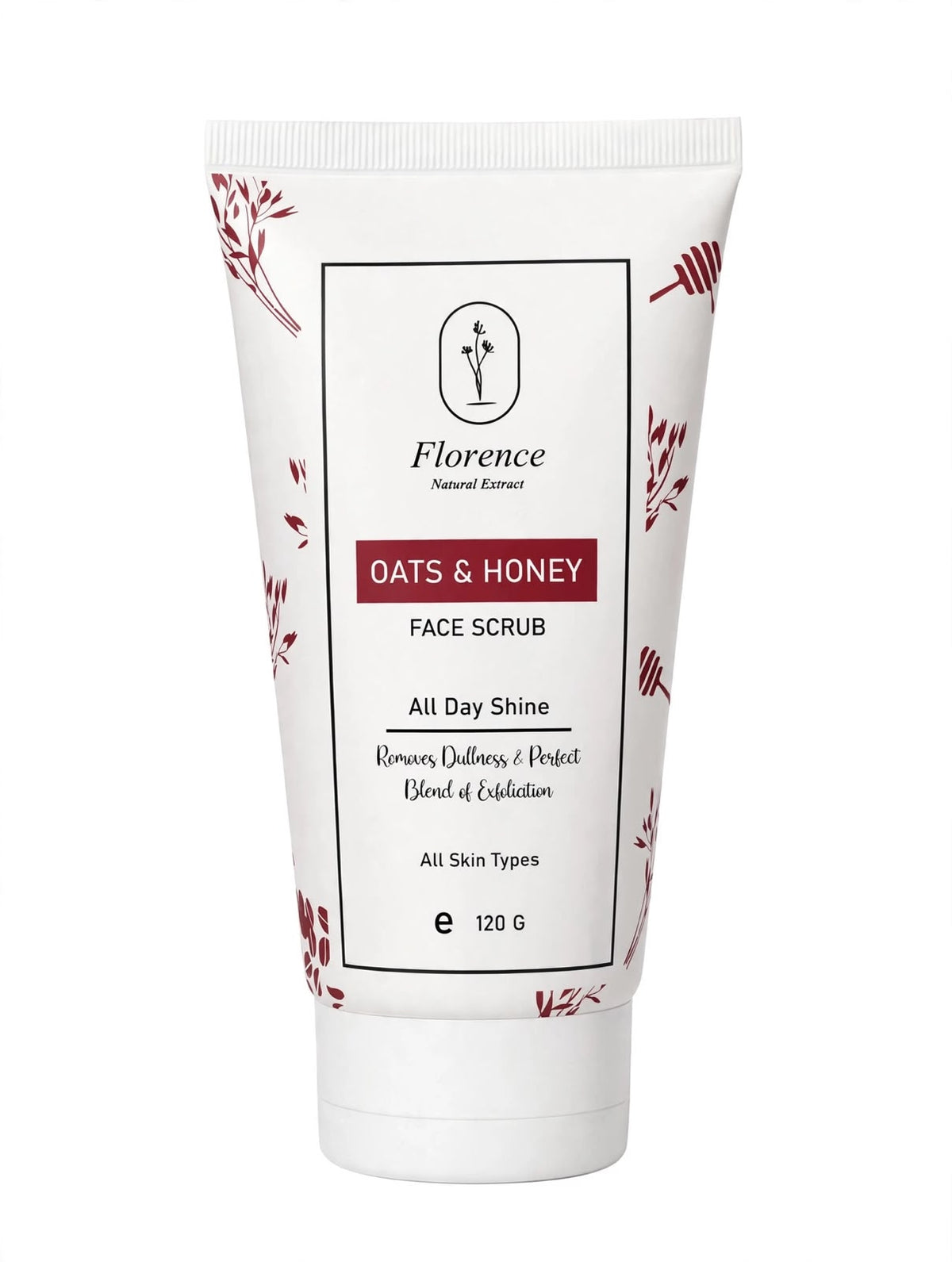 Florence Natural Extract Oats & Honey Face Scrub | 120ml